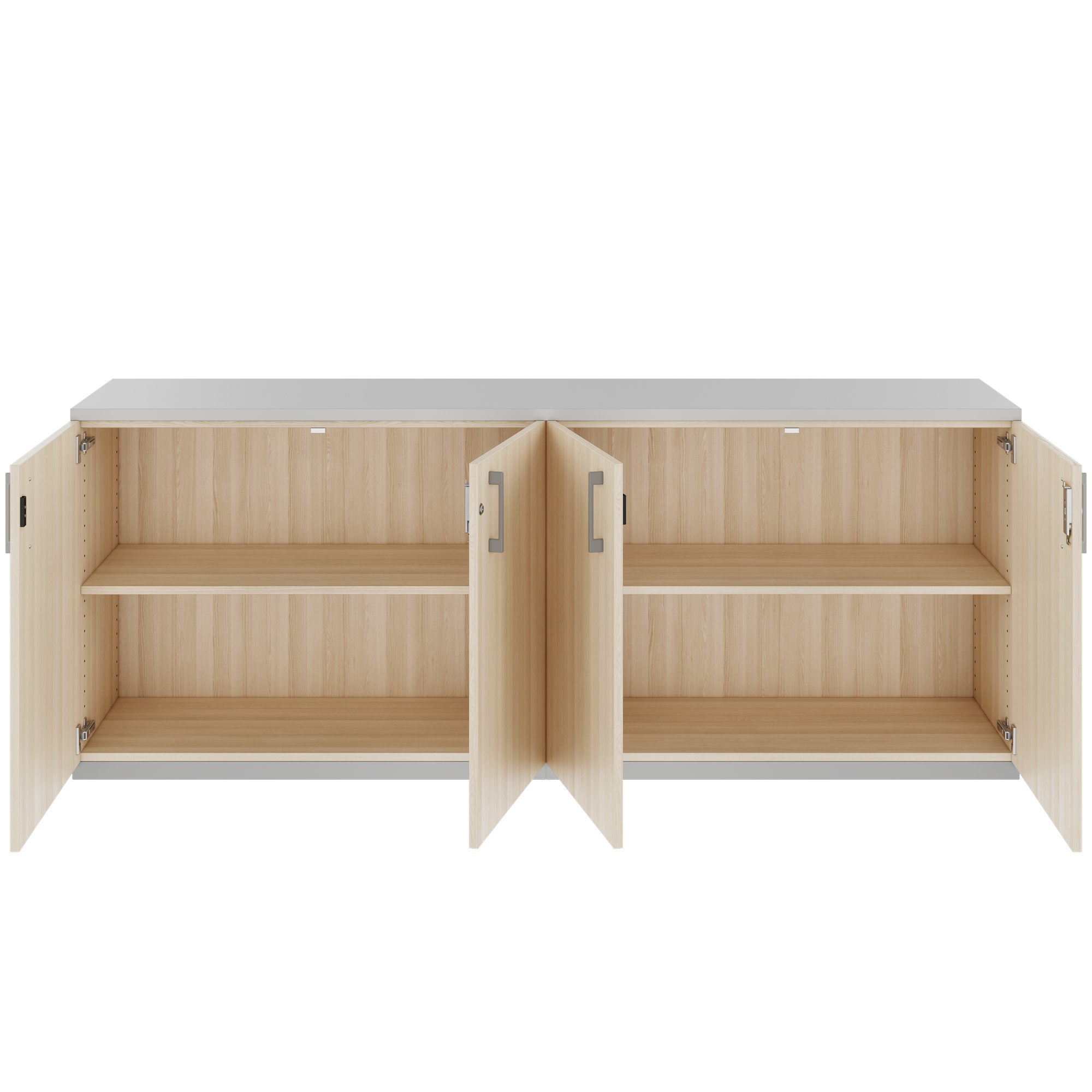 CHOICE Cupboard set | 2OH, 2000 x 785 mm, sand ash - 4 Main Image