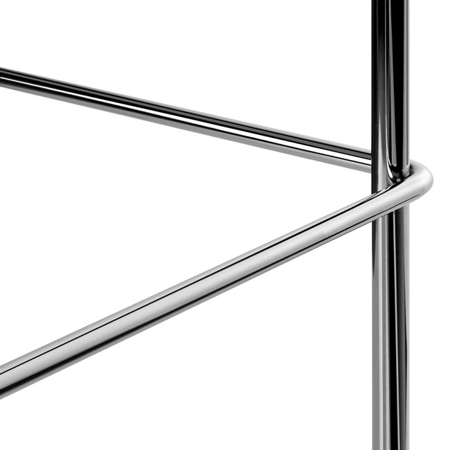 WAIT Barhocker | Stapelbar, 4-Fuß-Gestell, mit oder ohne Polsterung