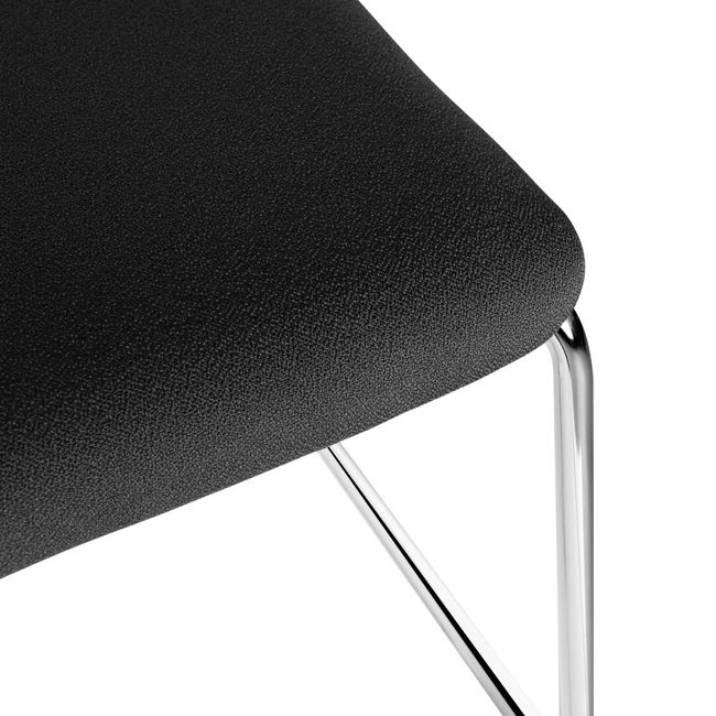 WAIT Barhocker | Stapelbar, 4-Fuß-Gestell, mit oder ohne Polsterung