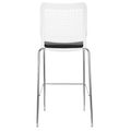 WAIT Barhocker | Stapelbar, 4-Fuß-Gestell, mit oder ohne Polsterung