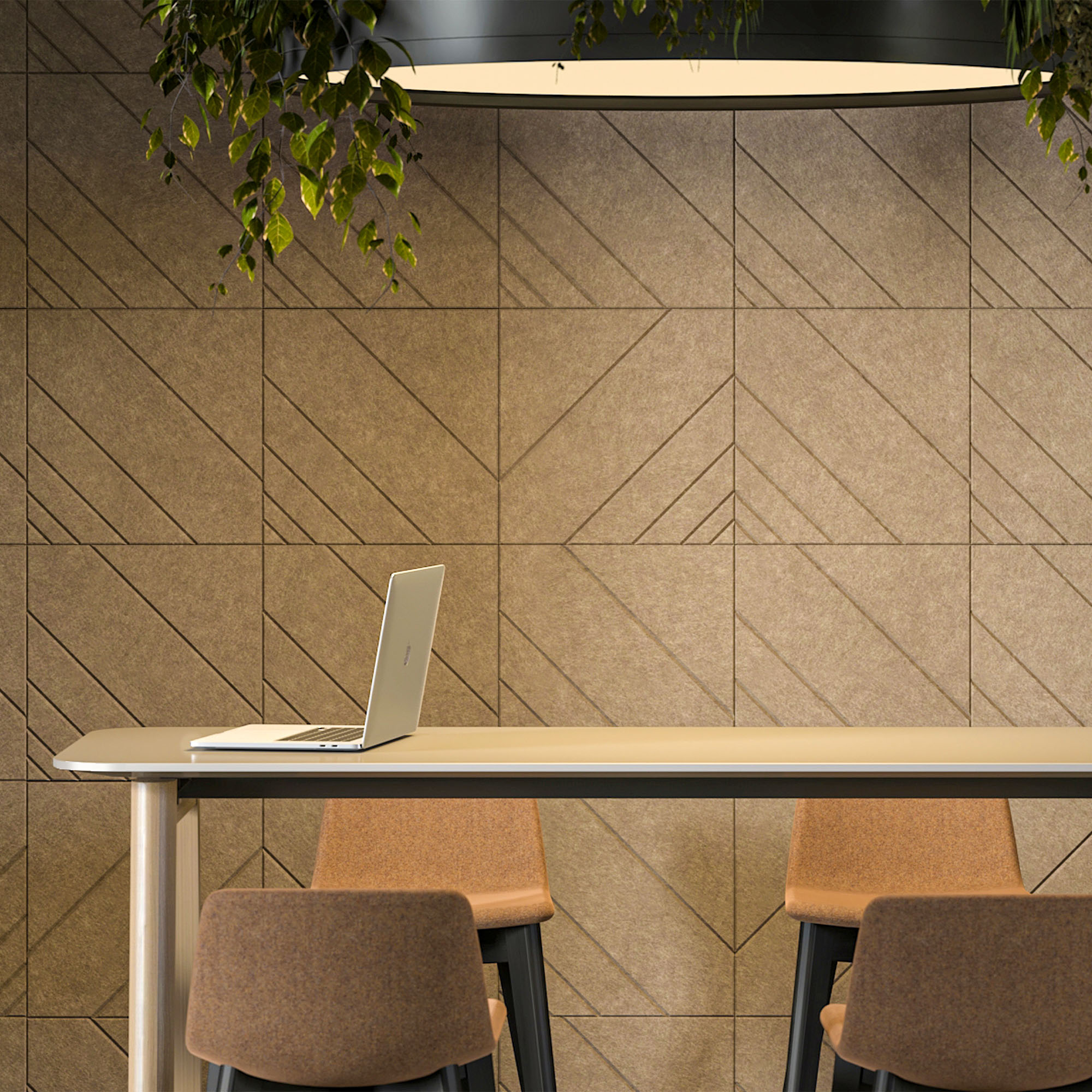 ACOUSTIC ARTWORK Wandpaneel | 3er-, 5er- oder 10er-Set, Verschiedene Farben und Formen - 8 Main Image