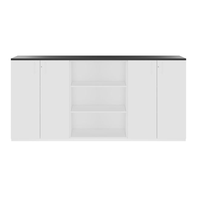 CHOICE Schrankset | 3OH, 2400 x 1140 mm, Weiß