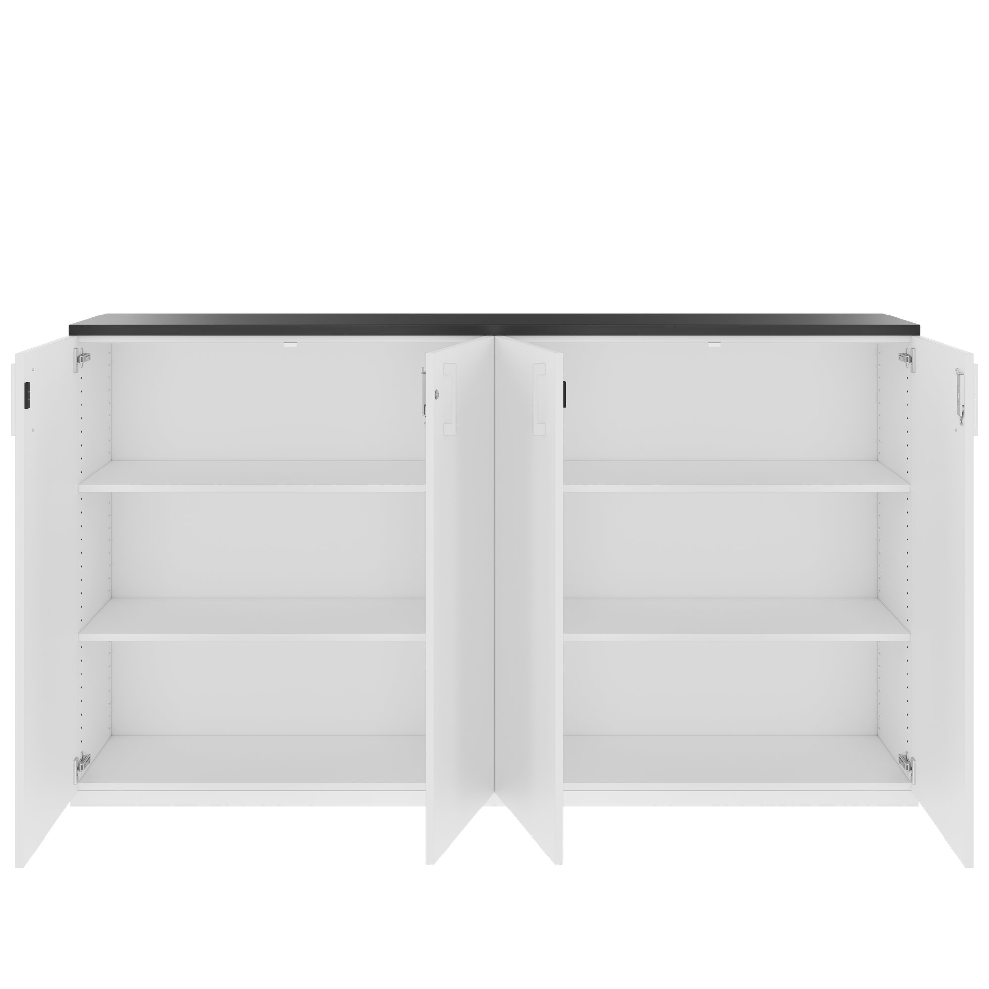 CHOICE Schrankset | 3OH, 2000 x 1140 mm, Weiss - 4 Main Image