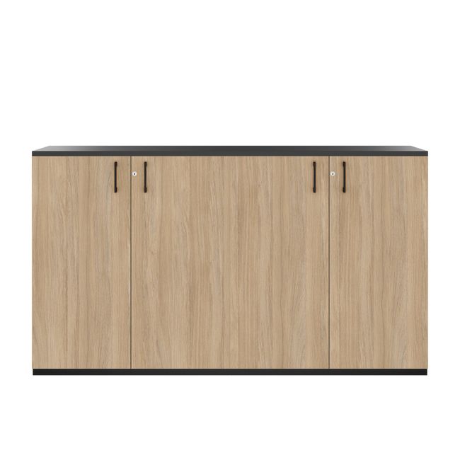 CHOICE Schrankset | 3OH, 2000 x 1140 mm, Bernsteineiche