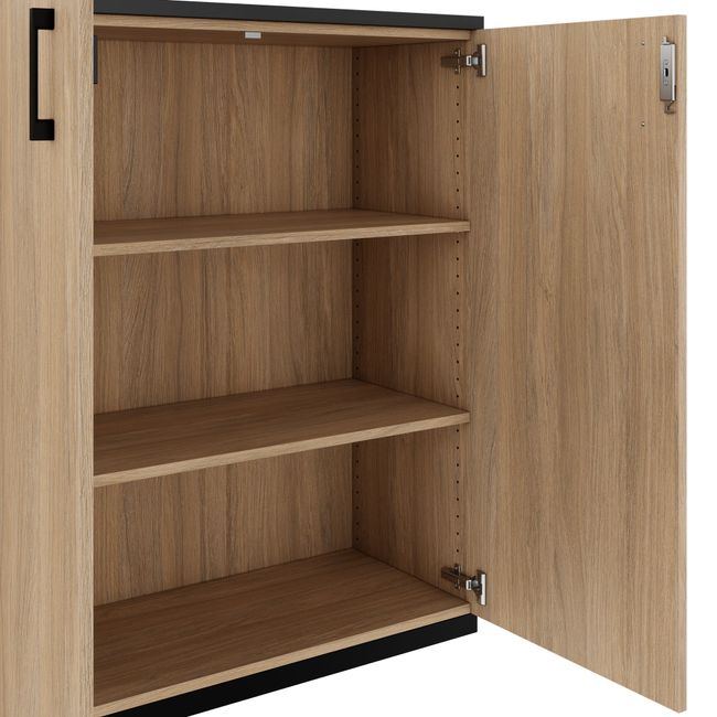 CHOICE Schrankset | 3OH, 2000 x 1140 mm, Bernsteineiche