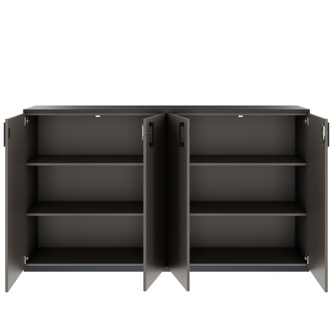 CHOICE Schrankset | 3OH, 2000 x 1140 mm, Cubanitgrau