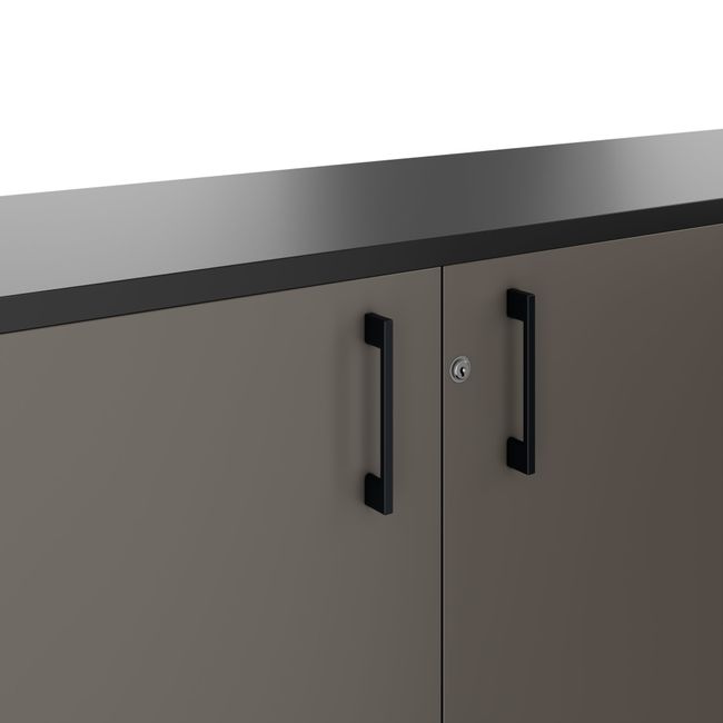 CHOICE Schrankset | 3OH, 2000 x 1140 mm, Cubanitgrau