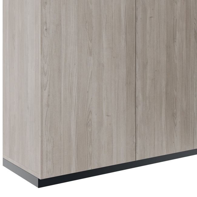 CHOICE Schrankset | 3OH, 2000 x 1140 mm, Nordeiche grau