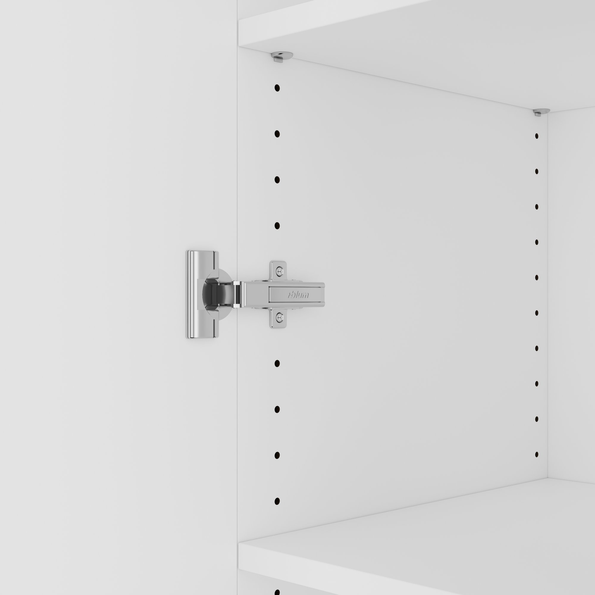 CHOICE Schrankwand | 4OH, 2400 x 1490 mm, Weiss - 6 Main Image
