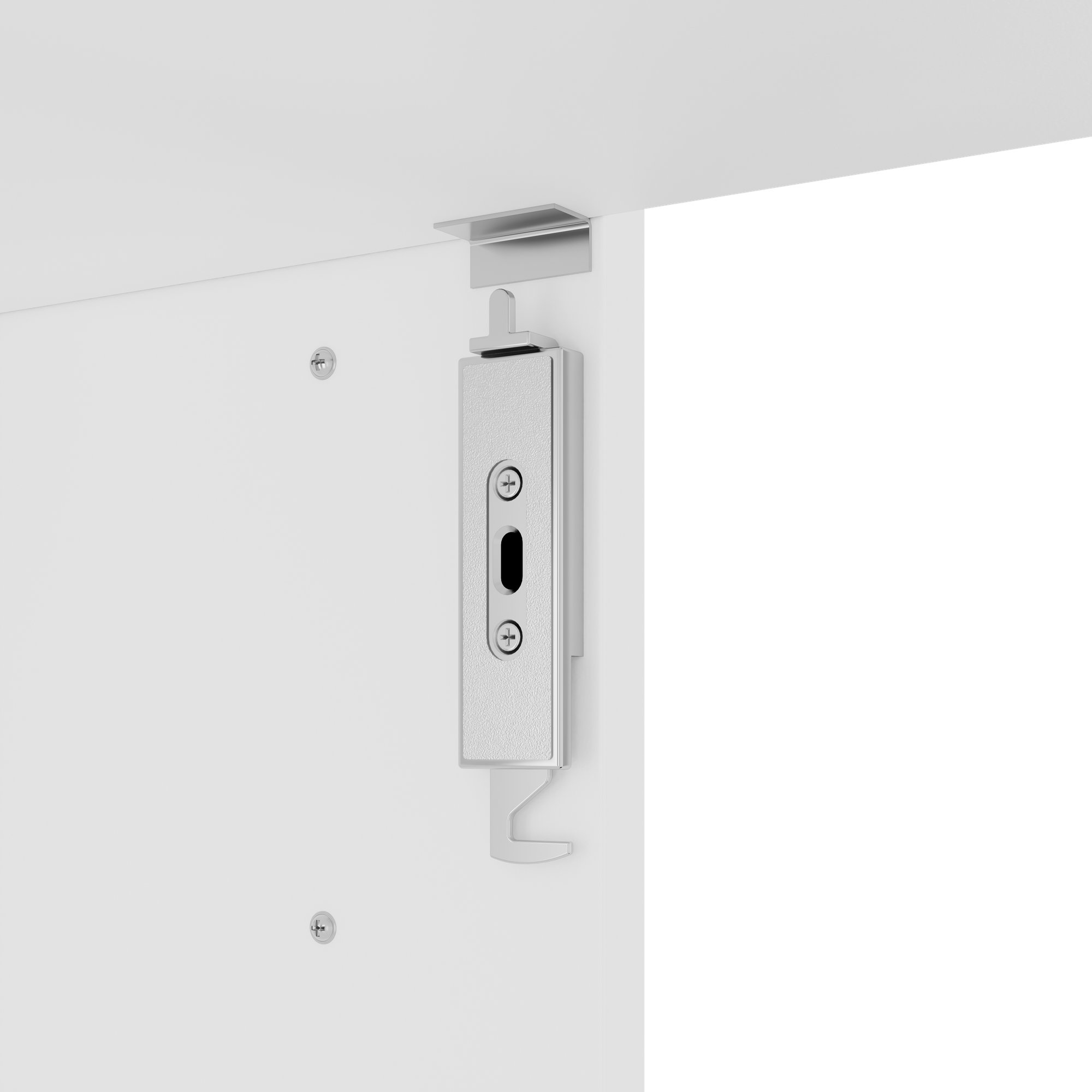 CHOICE Schrankwand | 4OH, 2400 x 1490 mm, Weiss - 7 Main Image