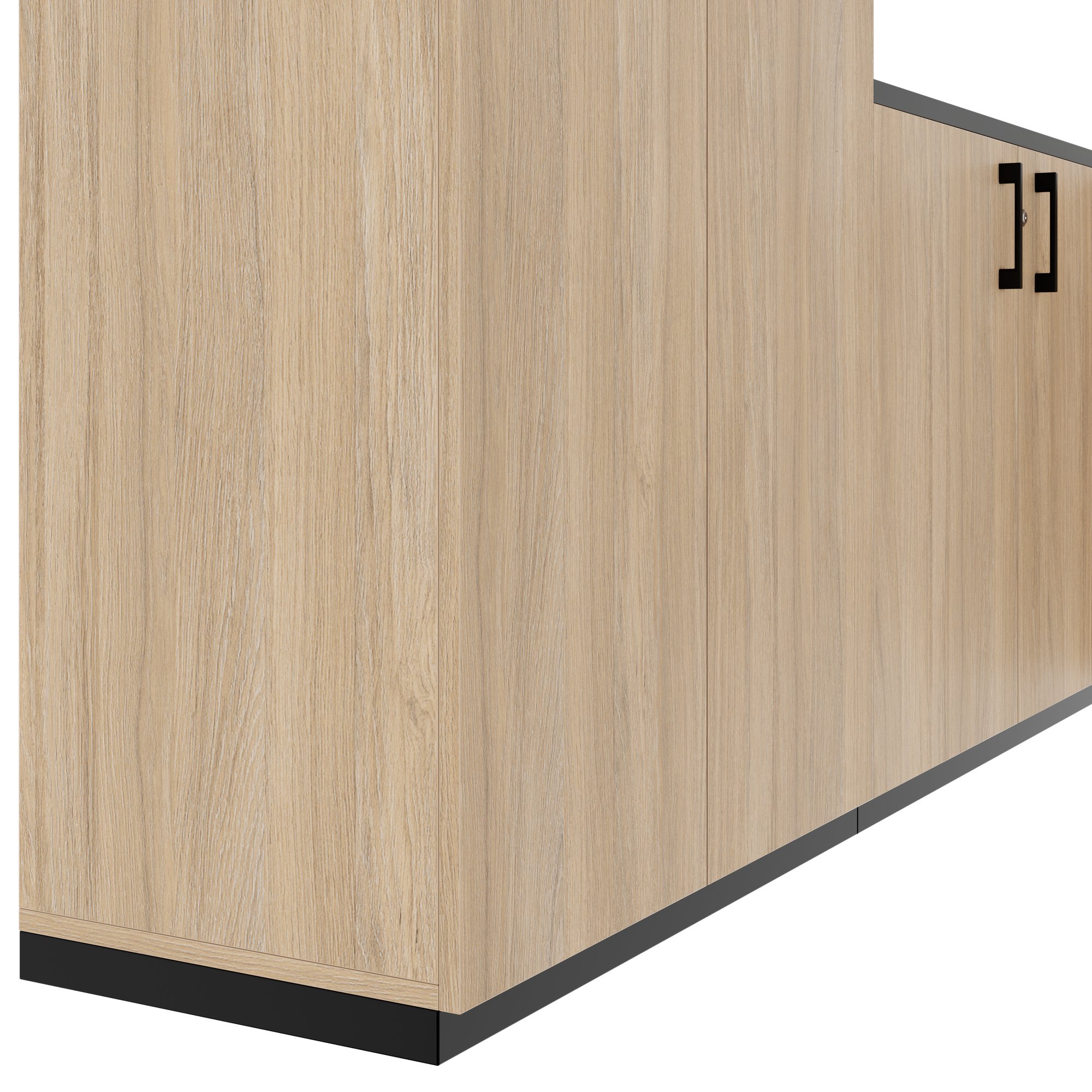 CHOICE Schrankwand | 5OH, 2800 x 1780 mm, Bernsteineiche - 5 Main Image