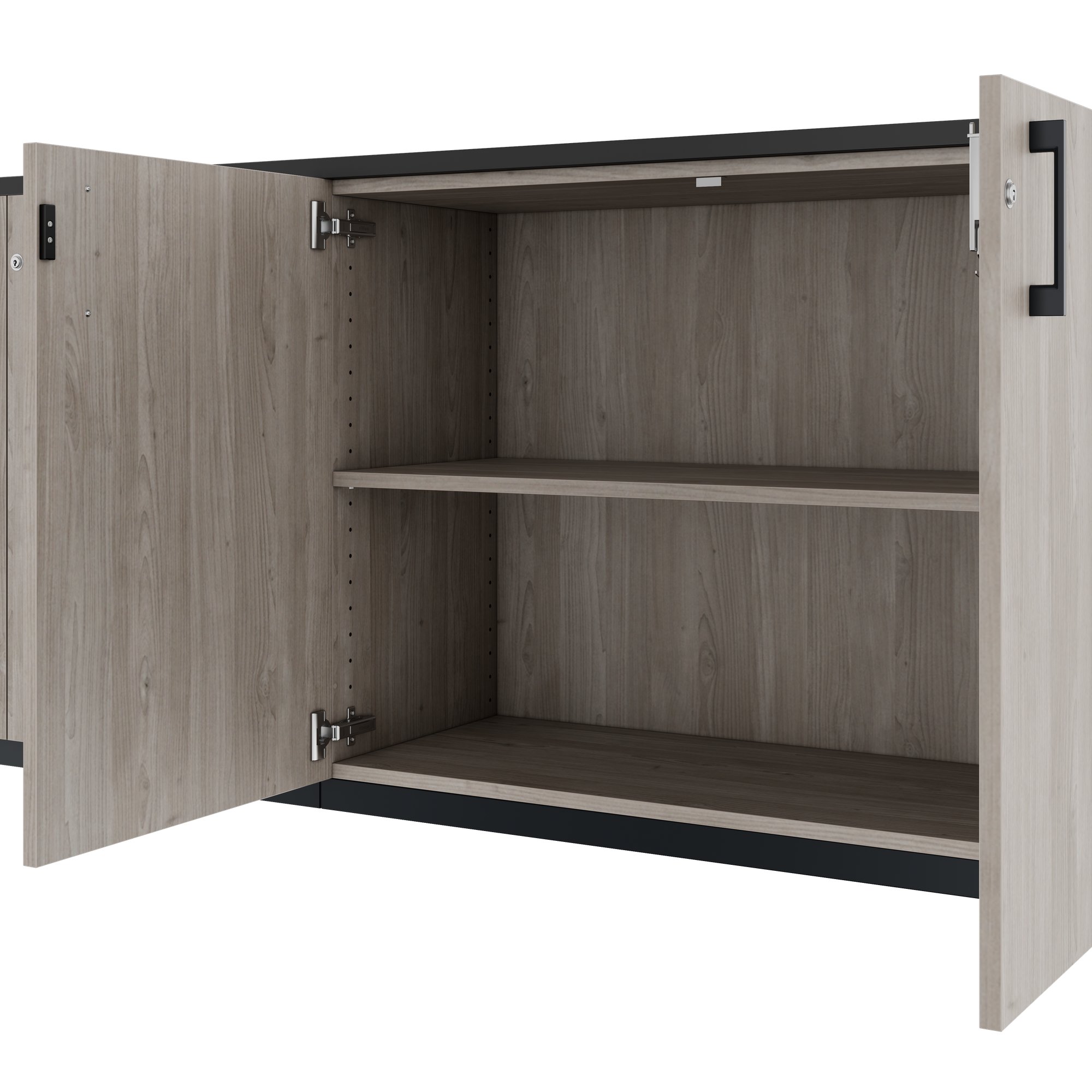 CHOICE Schrankwand | 5OH, 2800 x 1780 mm, Nordeiche grau - 8 Main Image