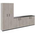 CHOICE Schrankwand | 5OH, 2800 x 1780 mm, Nordeiche grau - 1 Thumbnail Image