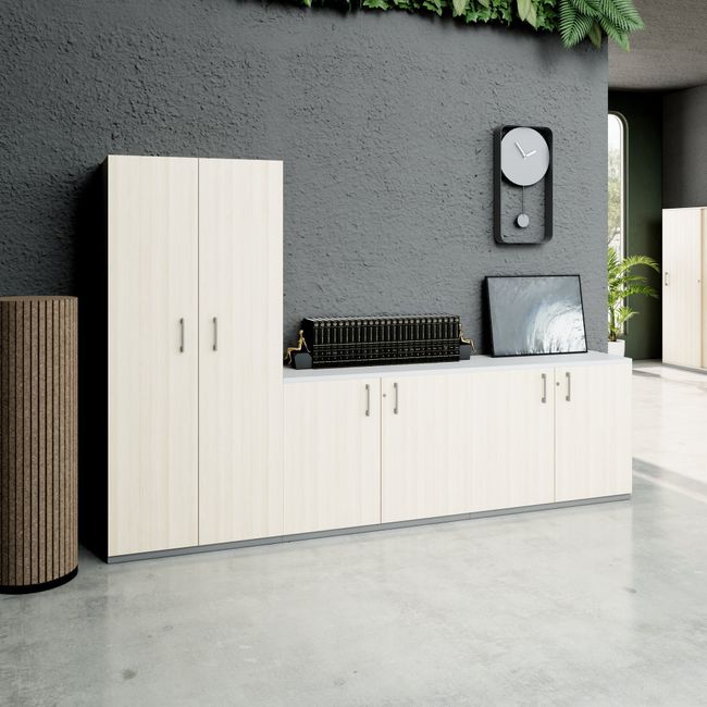 CHOICE Schrankwand | 5OH, 2800 x 1780 mm, Sandesche