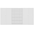 CHOICE Schrankwand | 5OH, 3600 x 1820 mm, Weiss - 3 Thumbnail Image