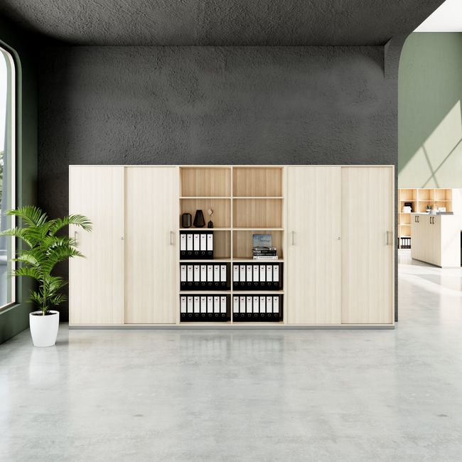 CHOICE Schrankwand | 5OH, 3600 x 1820 mm, Sandesche