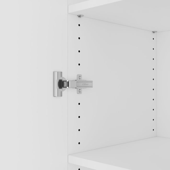 CHOICE Schrankwand | 5OH, 3000 x 1820 mm, Weiß