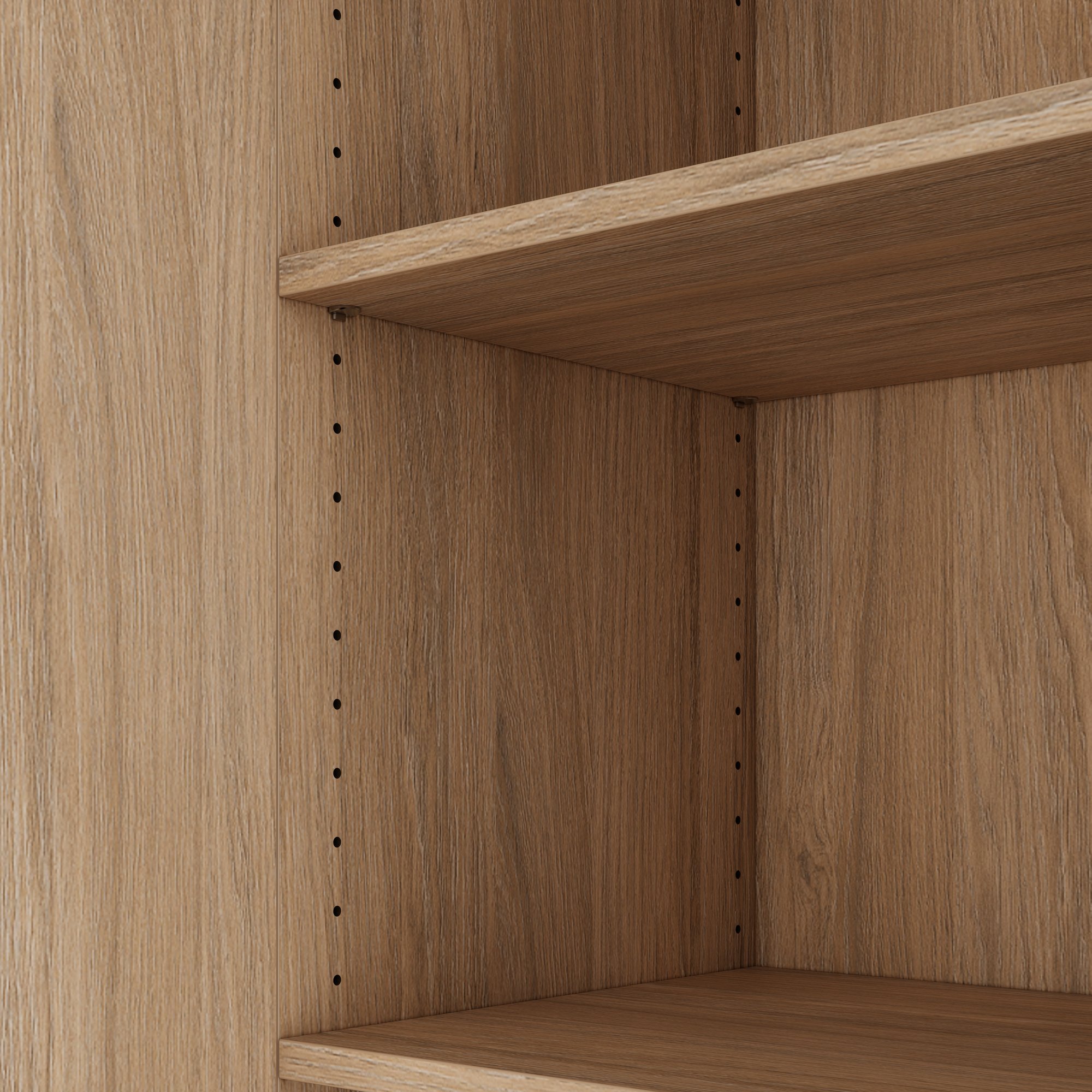 CHOICE Schrankwand | 5OH, 3000 x 1820 mm, Bernsteineiche - 8 Main Image