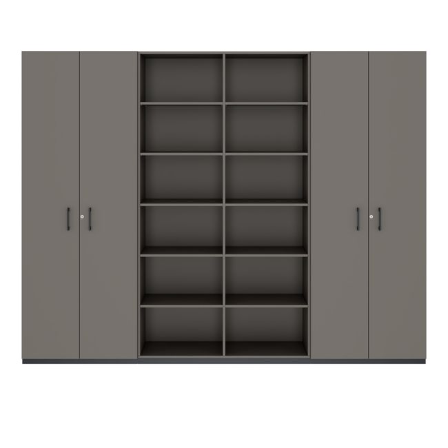 CHOICE Schrankwand | 6OH, 2800 x 2170 mm, Cubanitgrau