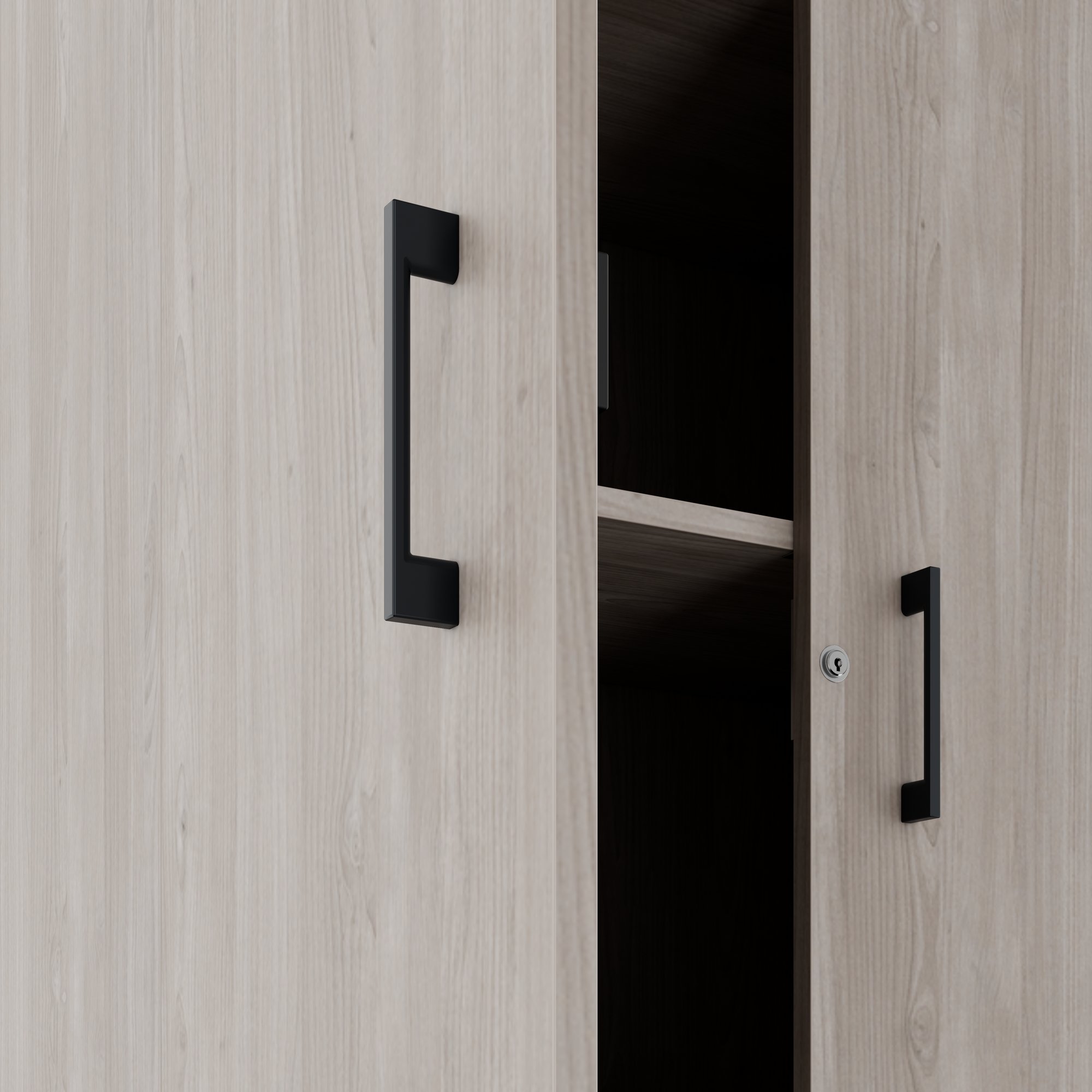 CHOICE Schrankwand | 6OH, 2800 x 2170 mm, Nordeiche grau - 5 Main Image