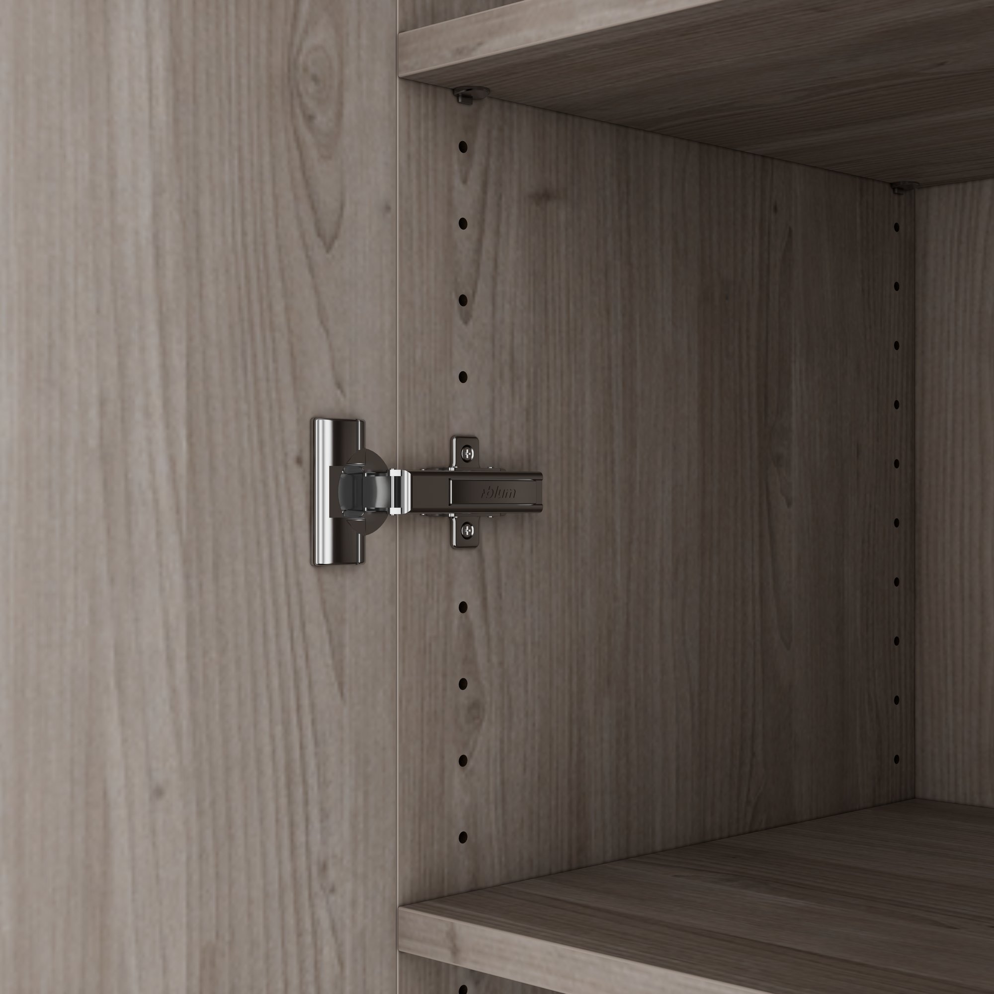 CHOICE Schrankwand | 6OH, 2800 x 2170 mm, Nordeiche grau - 6 Main Image