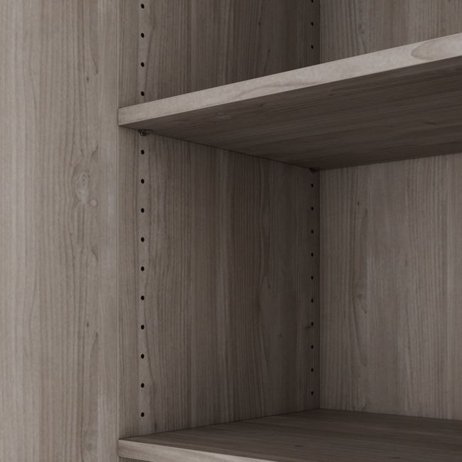 CHOICE Schrankwand | 6OH, 2800 x 2170 mm, Nordeiche grau