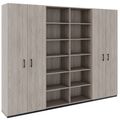 CHOICE Schrankwand | 6OH, 2800 x 2170 mm, Nordeiche grau - 1 Thumbnail Image