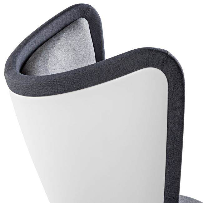 CAVE Lounge-Sessel | Tellerfuß, hohe Rückenlehne