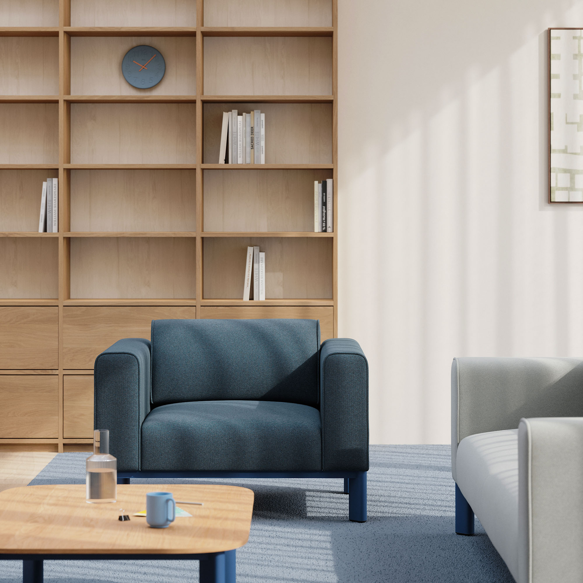 profim - DECENTA Sofa | 2-Sitzer, feste Armlehnen - 2 Main Image