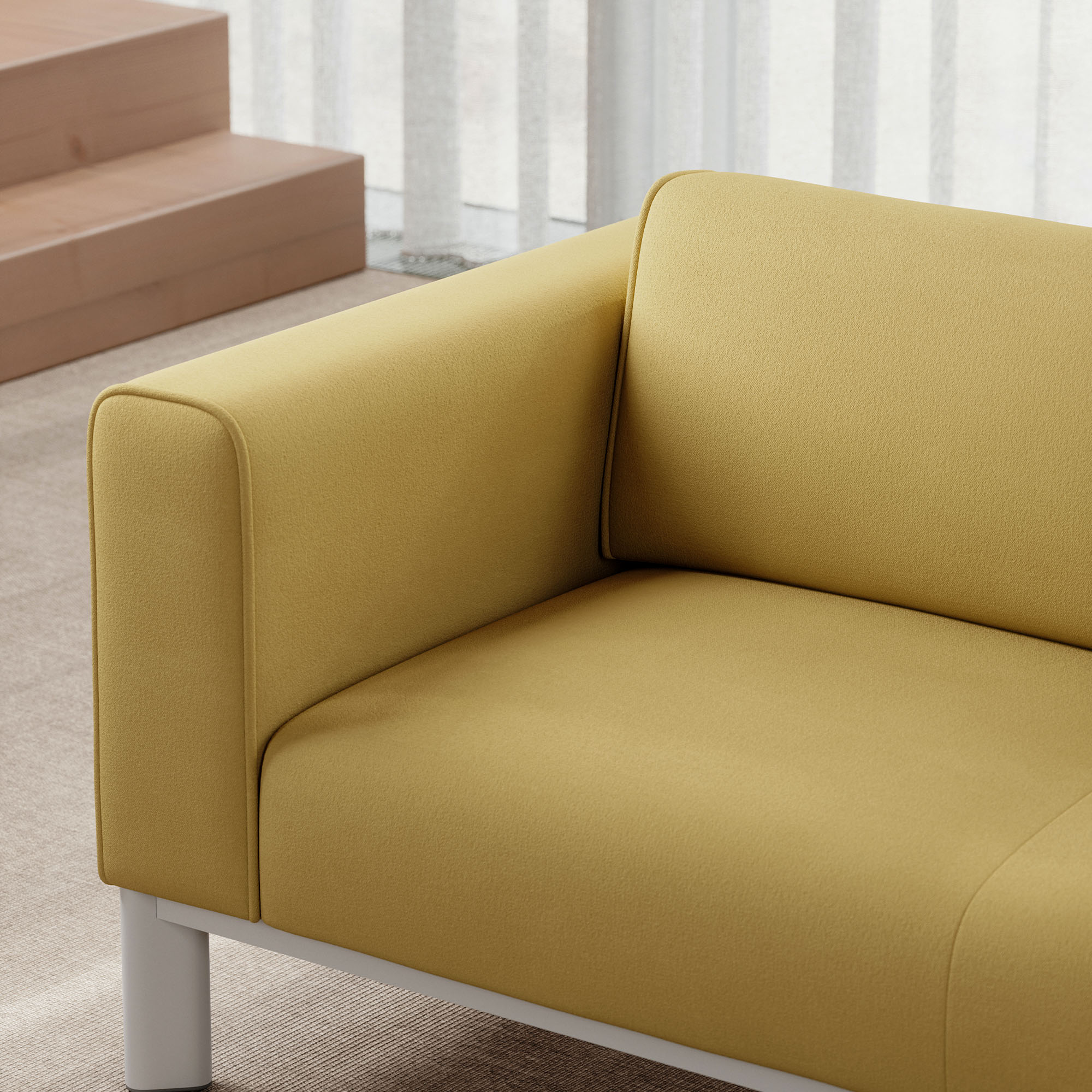 profim - DECENTA Sofa | 2-Sitzer, feste Armlehnen - 3 Main Image