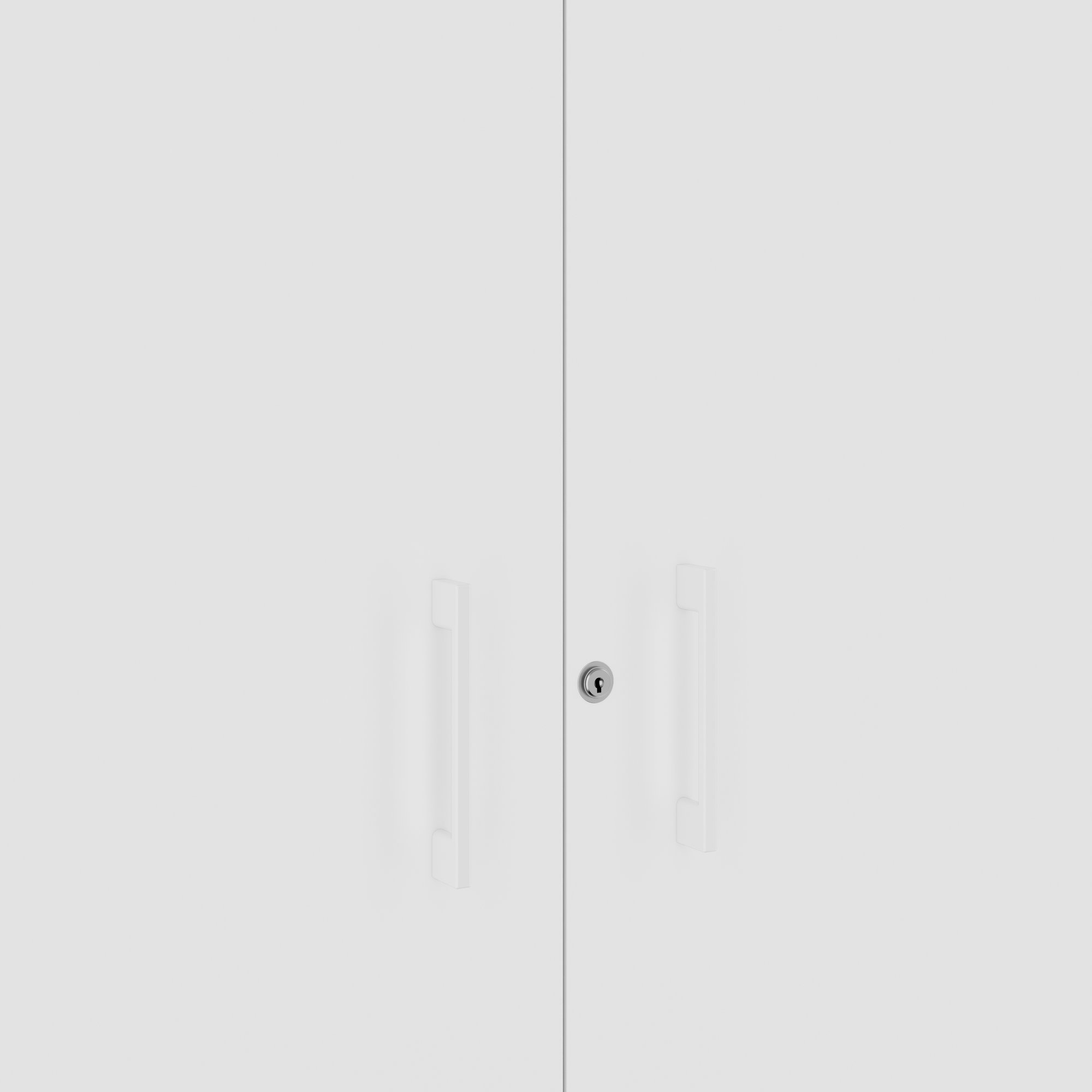 CHOICE Schrankwand | 6OH, 3200 x 2170 mm, Weiss - 6 Main Image