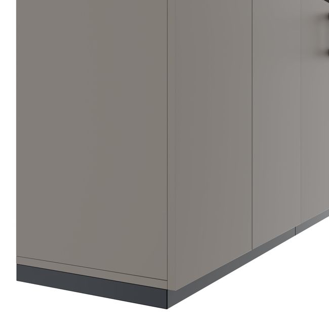 CHOICE Schrankwand | 6OH, 3200 x 2170 mm, Cubanitgrau