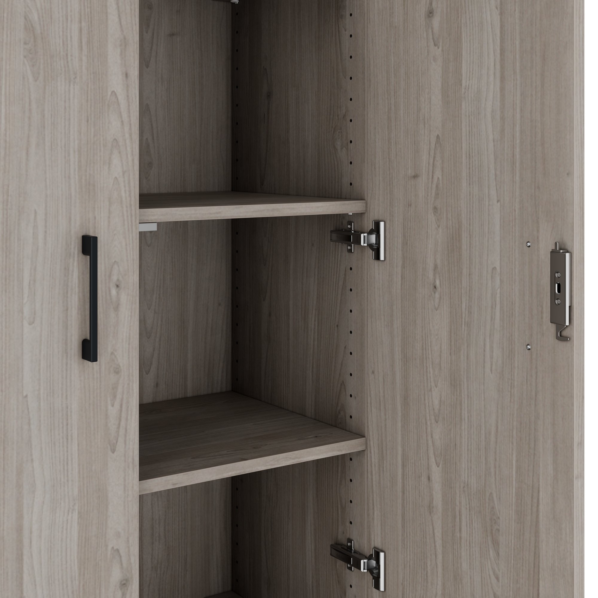 CHOICE Schrankwand | 6OH, 3200 x 2170 mm, Nordeiche grau - 8 Main Image
