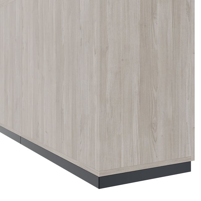 CHOICE Schrankwand | 6OH, 3200 x 2170 mm, Nordeiche grau