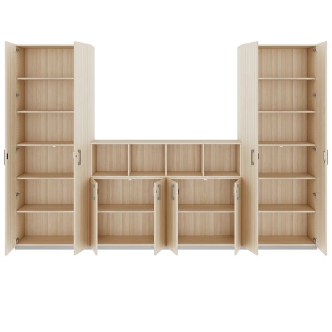 CHOICE Schrankwand | 6OH, 3200 x 2170 mm, Sandesche