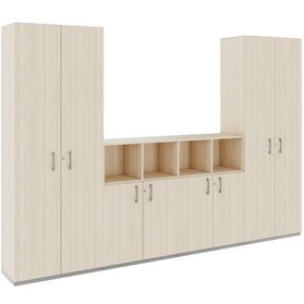 CHOICE Schrankwand | 6OH, 3200 x 2170 mm, Sandesche