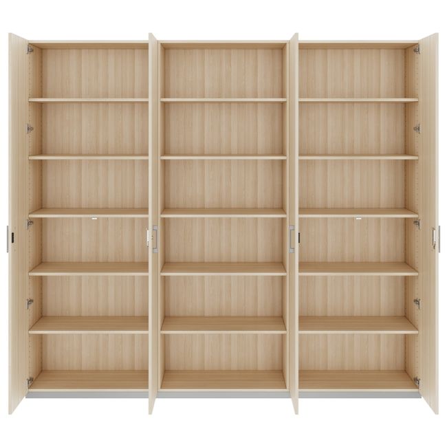 CHOICE Schrankwand | 6OH, 2400 x 2170 mm, Sandesche