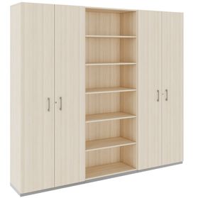 CHOICE Schrankwand | 6OH, 2400 x 2170 mm, Sandesche