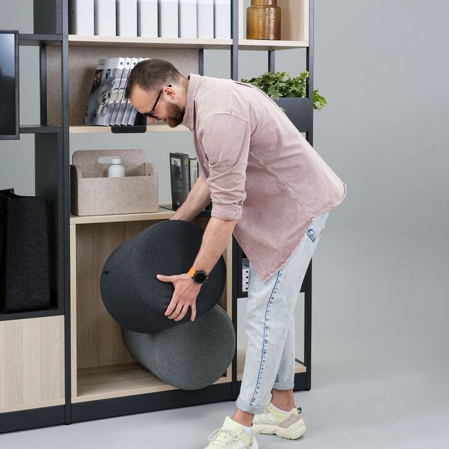 ATELLA Regalschrank | 3-6 OH, modulares System, Melamin oder Furnier