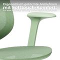 BREATHE Bürodrehstuhl | Feste Armlehnen, 5-Stern-Fußkreuz, Schwarz - 15 Thumbnail Image