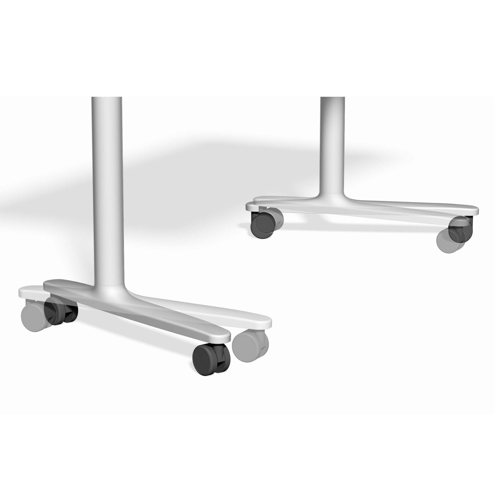 SKILL Schreibtisch | 1200-1800 x 740 mm, klappbar, stapelbar - 28 Main Image