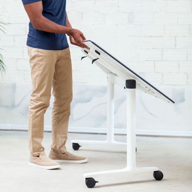 SKILL Schreibtisch | 1200-1800 x 740 mm, klappbar, stapelbar