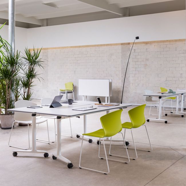 SKILL Schreibtisch | 1200-1800 x 740 mm, klappbar, stapelbar