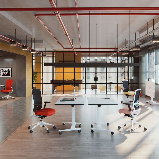 SKILL Schreibtisch | 1200-1800 x 740 mm, klappbar, stapelbar