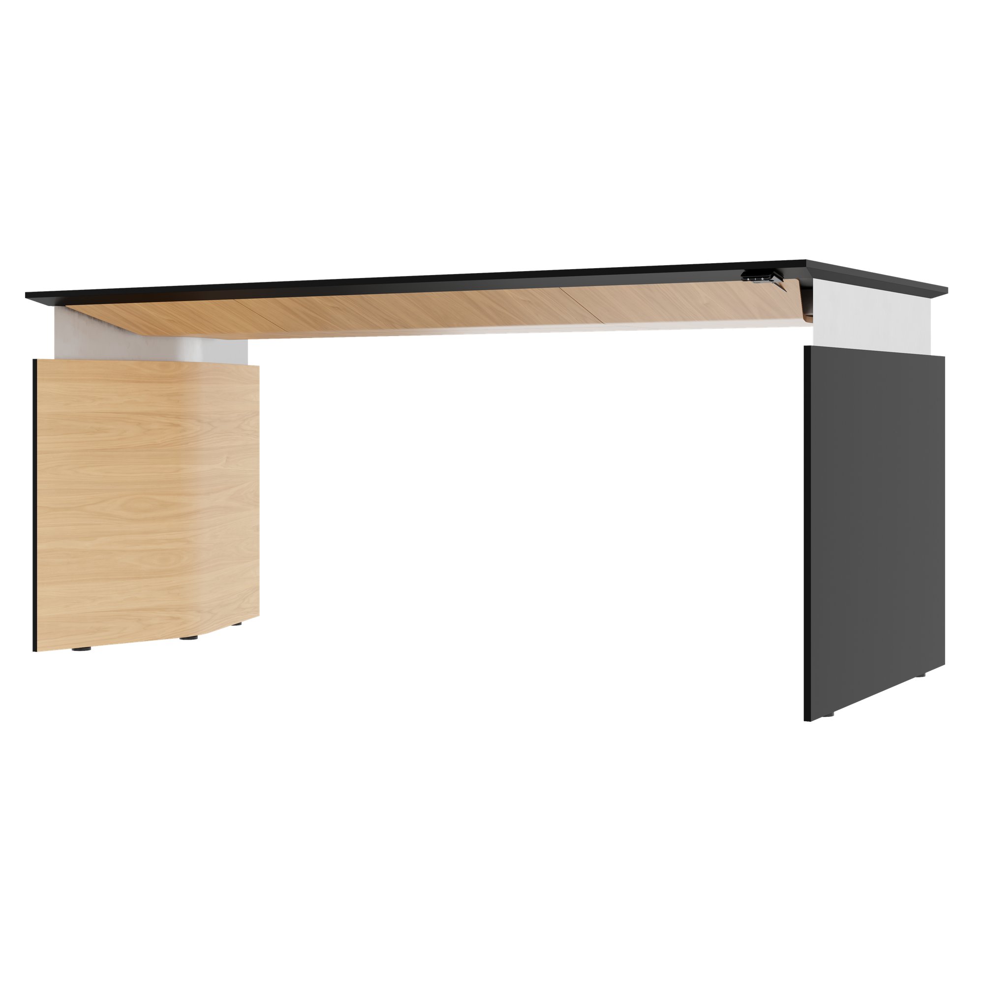 MOVE&LEAD Chefschreibtisch | 1800 – 2000 x 850 mm, elektrisch höhenverstellbar - 4 Main Image