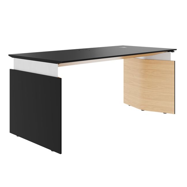 MOVE&LEAD Chefschreibtisch | 1800 – 2000 x 850 mm, elektrisch höhenverstellbar