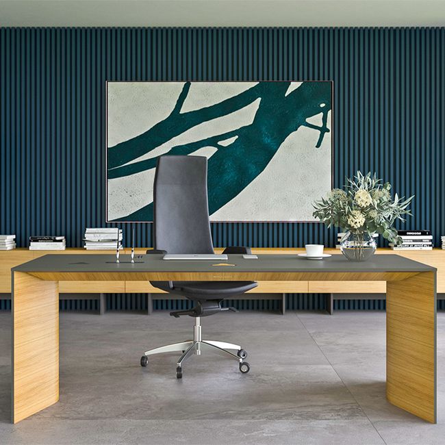 MOVE&LEAD Chefschreibtisch | 1800 – 2000 x 850 mm, elektrisch höhenverstellbar