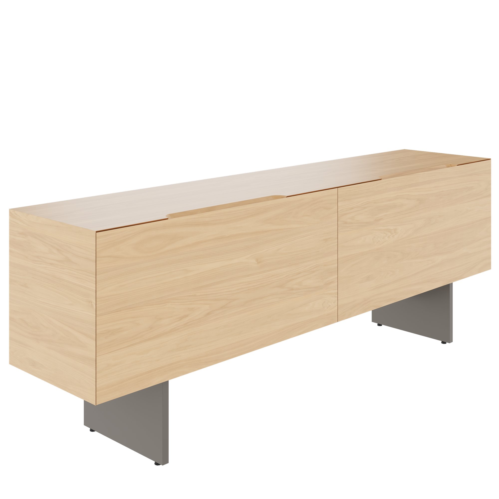 MOVE&LEAD Sideboard | 1600 x 580 mm, 2 Schubladen mit Soft-Close - 12 Main Image