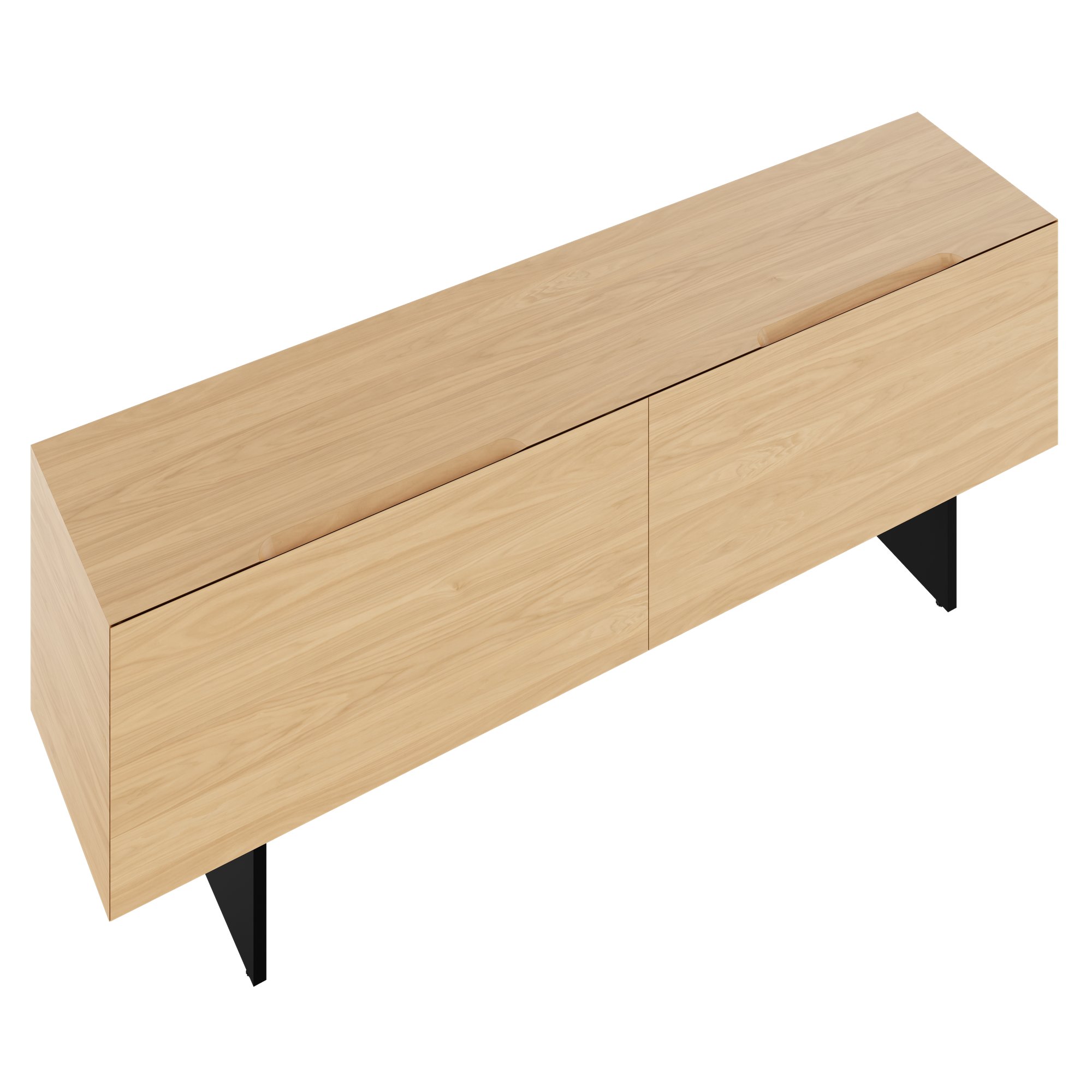 MOVE&LEAD Sideboard | 1600 x 580 mm, 2 Schubladen mit Soft-Close - 5 Main Image
