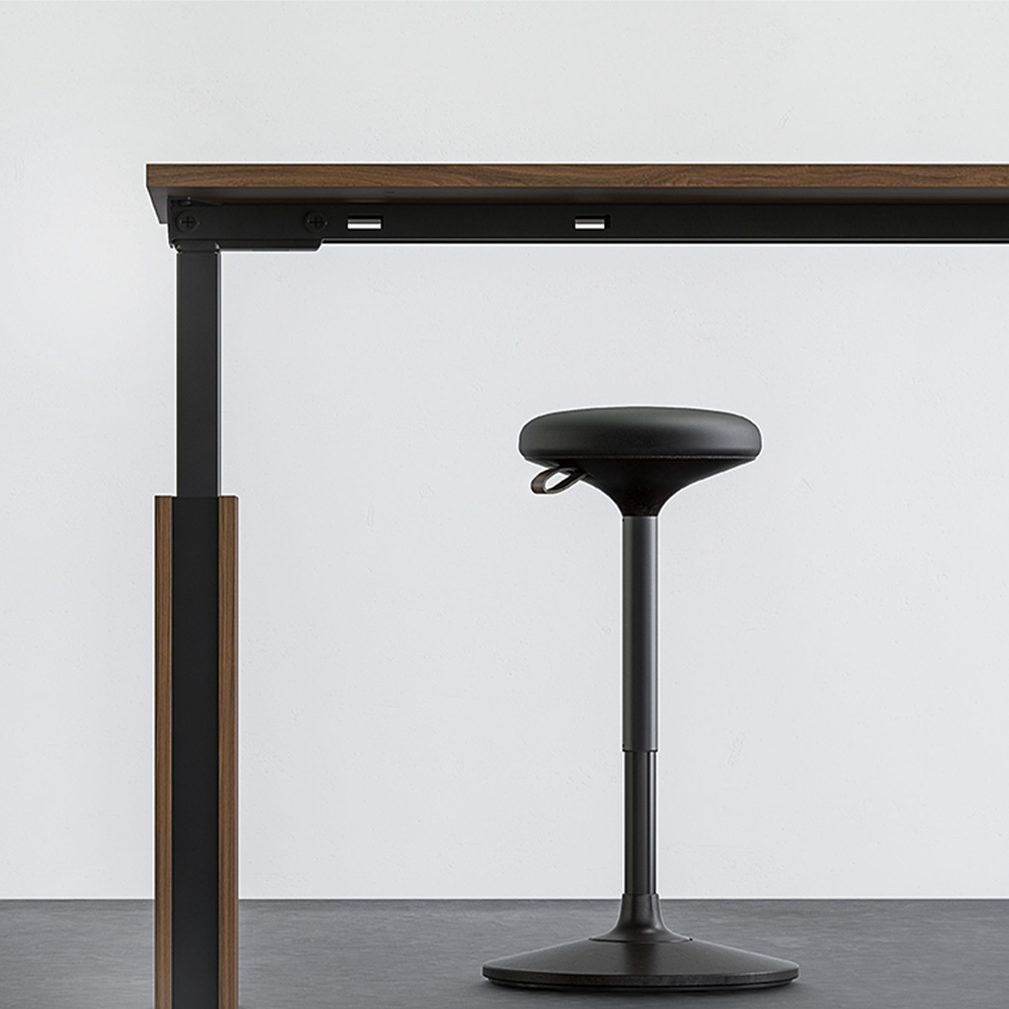 WOBBY Sitzhocker | Ø400 mm, Sitzhöhe 590 – 850 mm - 12 Main Image
